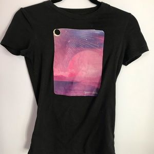 Aeropostale Women’s Sunset Graphic T Shirt Size S